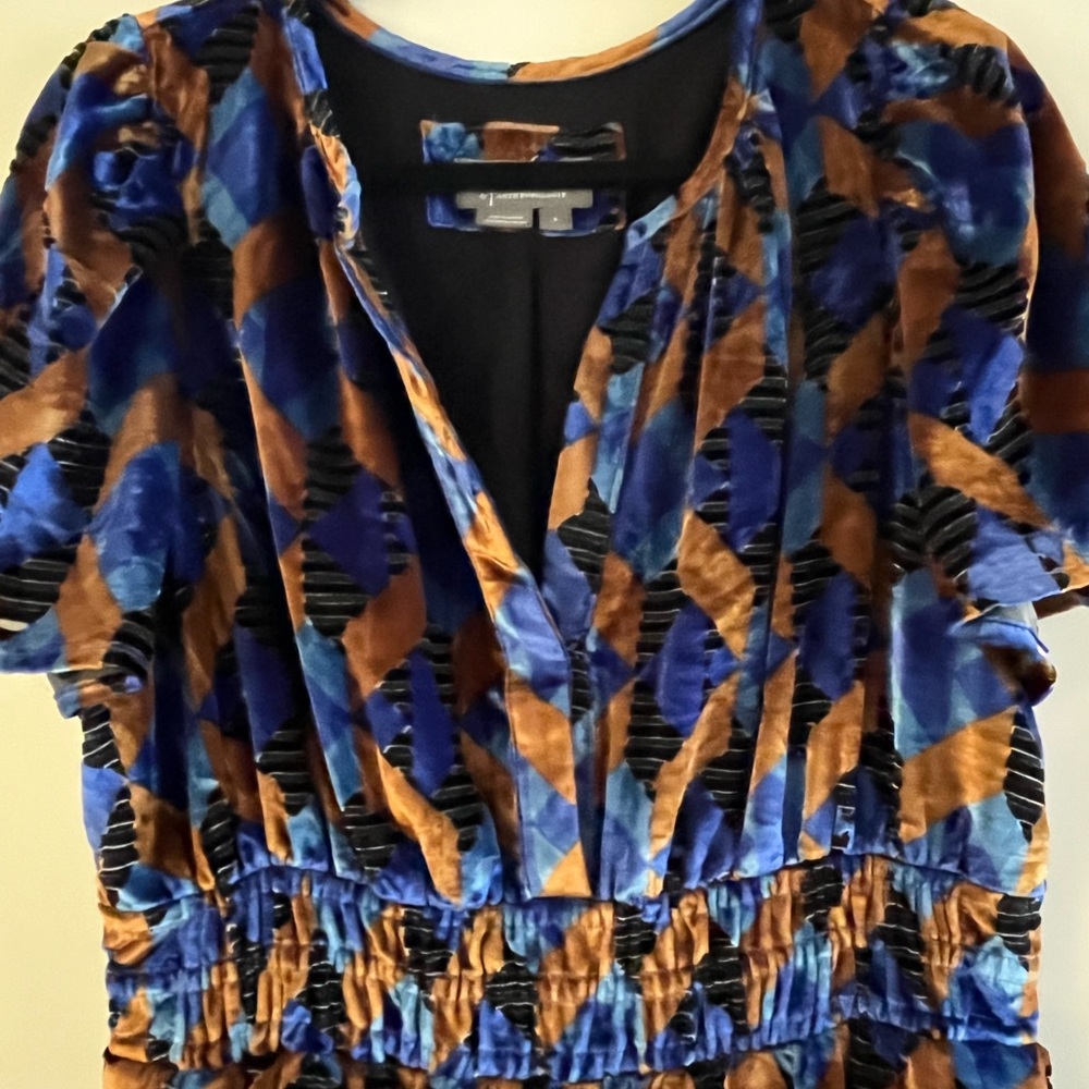 Anthropologie Somerset Mini Dress Velvet Edition - Picture 4 of 6